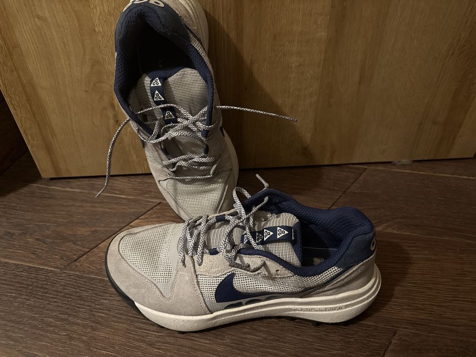 Туристически маратонки Nike ACG Lowcate "Wolf Grey Navy"