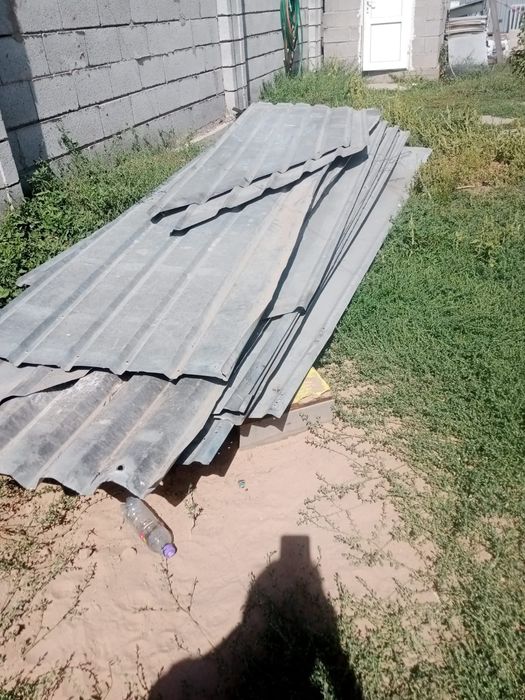 Продам шифер бу , длина 4, и 4,5 метра