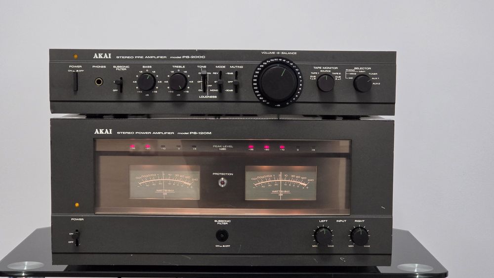 Amplificator Akai PS-120C + Pre Amplificator Akai PS-200C