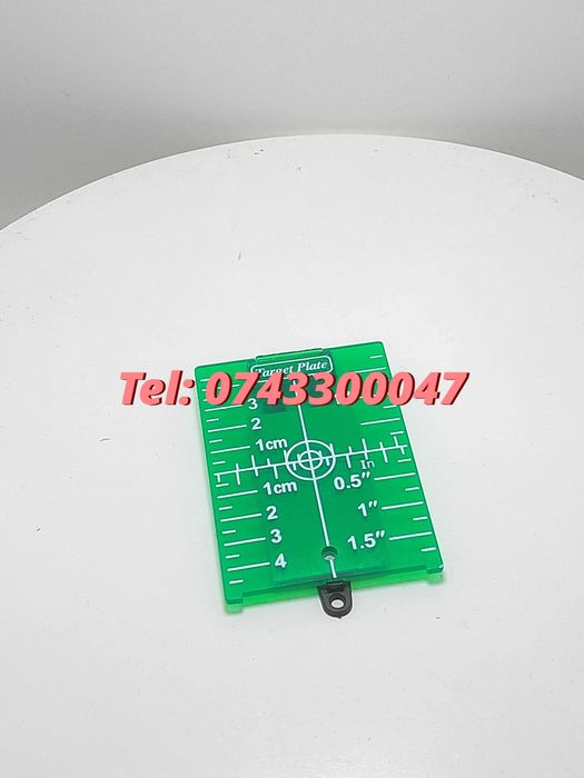 Placa Tinta Pentru Nivele Laser Plastic Verde Neo