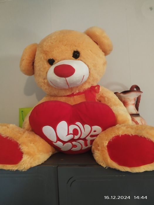 Голям плюшен мечок 120 см