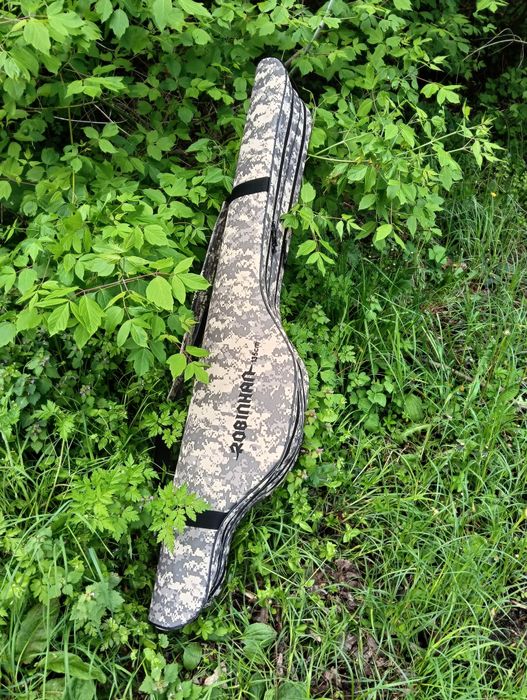 Двоен твърд калъф за съхранение на въдици