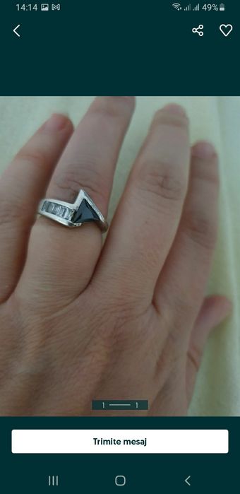Inele argint 925 vechi inel argint. Fiecare model, 50 lei