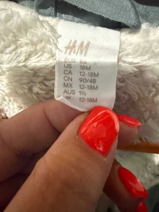 ЛОТ Маркови зимни детски дрехи Next, Zara, H&M (Размер 86-92)