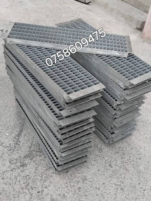 Trepte zincate 120x24cm
