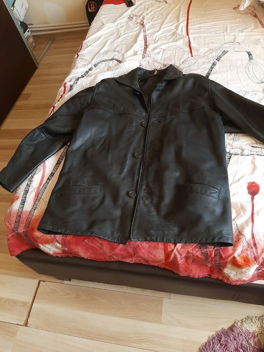 Geaca piele naturala