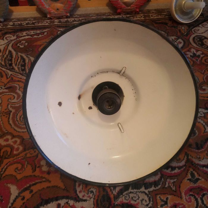 Фонарь лофт эмалированный