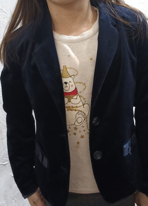 Пиджак девочки вельвет Angelher девочка