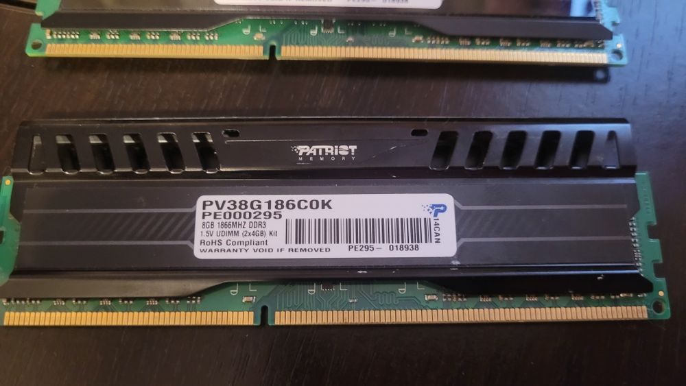 Rami 8 gb ddr3 , Patriot Viper