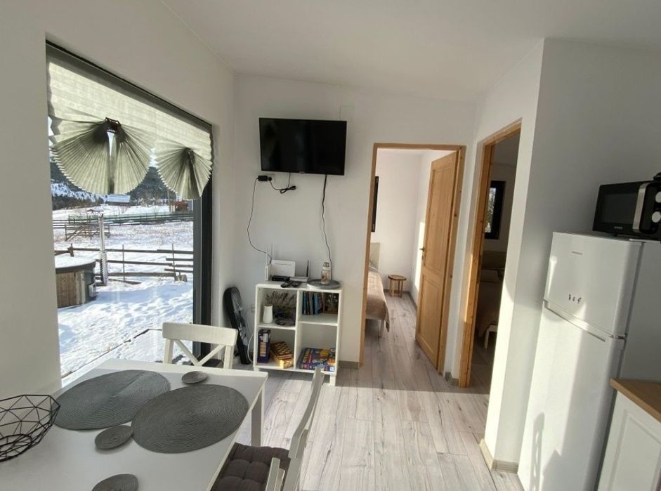 Tiny House cu ciubar și sauna