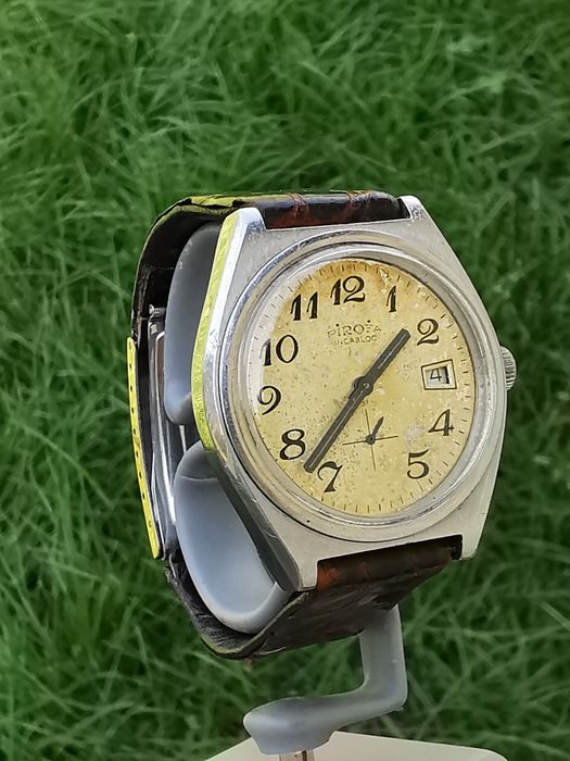 Ceas Pirofa - Int. Manuala - Oțel 38 mm-Funcționează excelent!