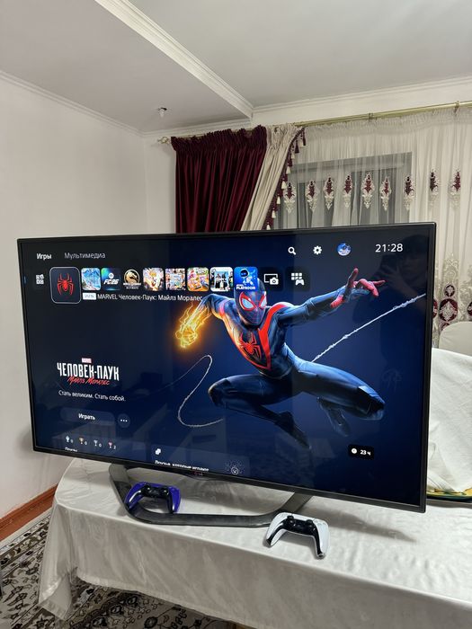 Playstation 5 с телевизором PS5