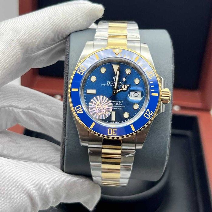 Автоматичен мъжки часовник Rolex Submariner Two-Tone 41