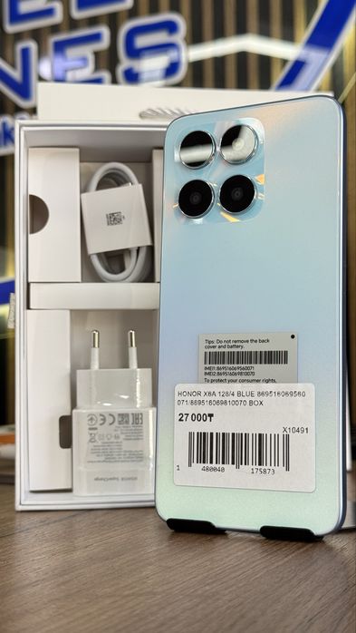 Honor X6A 128Gb/4Gb С гарантией!