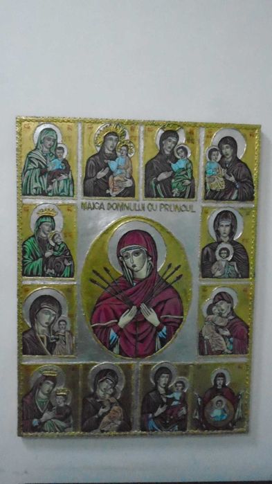 6 (Sase tablouri laice ) , 2 (Dua icoane arta bizantina)