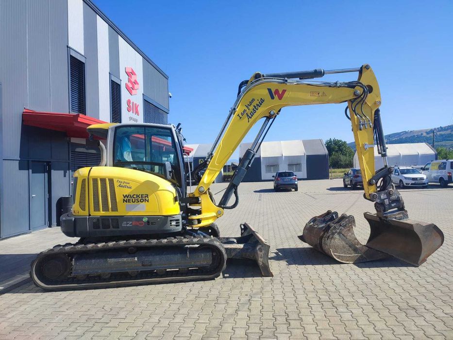 Excavator Wacker Neuson EZ80 cu Powertilt