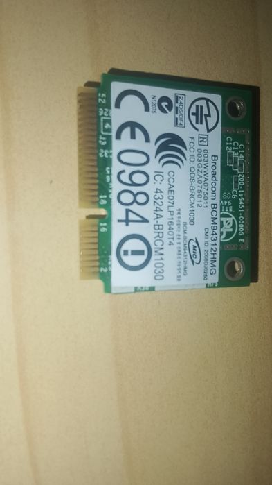 Wi-Fi модуль для ноутбука Dell Wireless 1397 (Mini PCI-E)