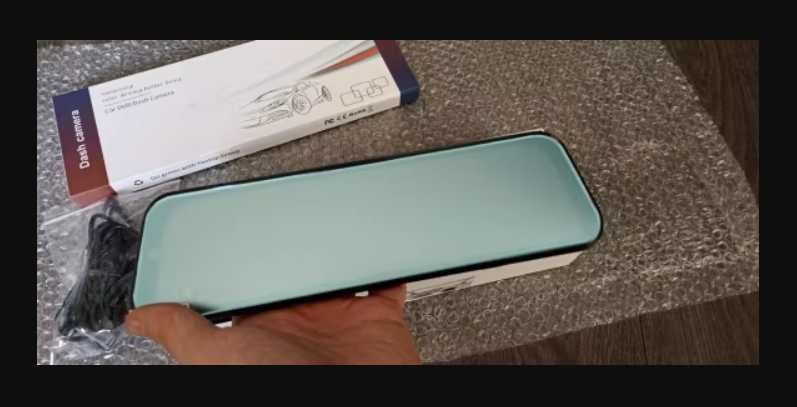 Camera DVR Fata-Spate Pentru Monitorizare Trafic Full HD Ecran 12”