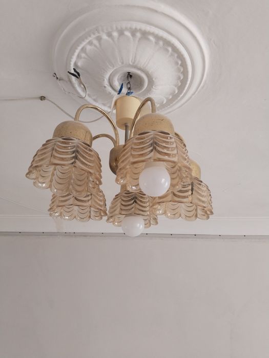 Ретро люстра рабочая