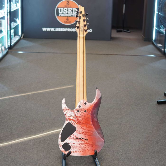 Chitara Electrica Ibanez RG8, Culoare Custom Pictata + Fishman Fluence Keith Merrow Set/ 12 LUNI GARANTIE