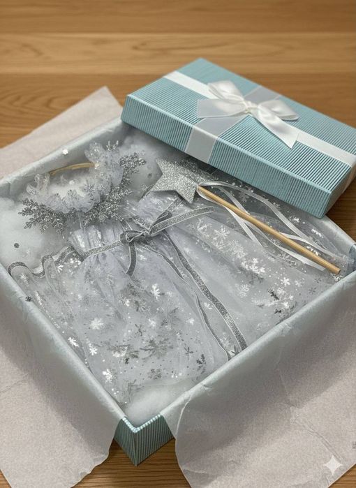 Костюм снежинки на девочку