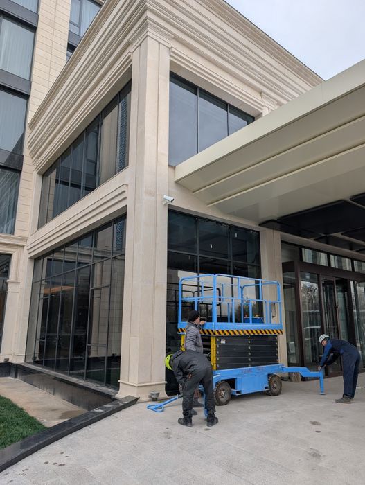 Мойка Уборка Чистка Витражей Фасадов. Альпинисты Ташкент .