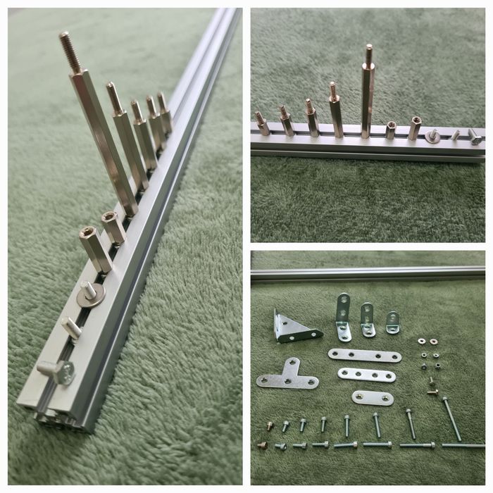 Profil aluminiu extrudat 15x15mm MakerBeamXL sau MiSUMi