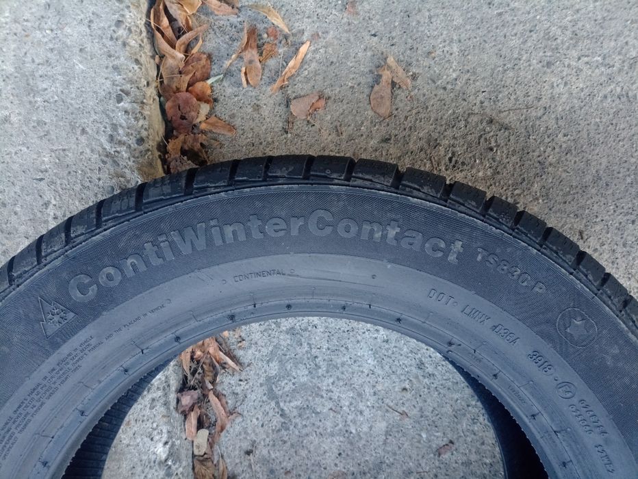 4 anvelope de iarna ca si noi Continental 195/65 R16 dot 3118