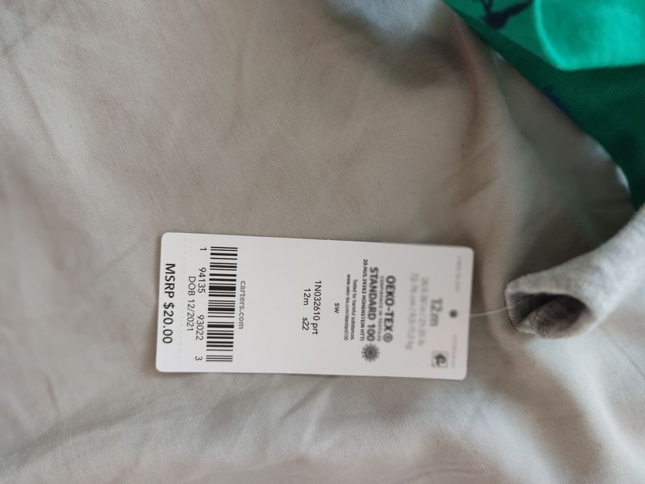 Новые детские вещи Carter