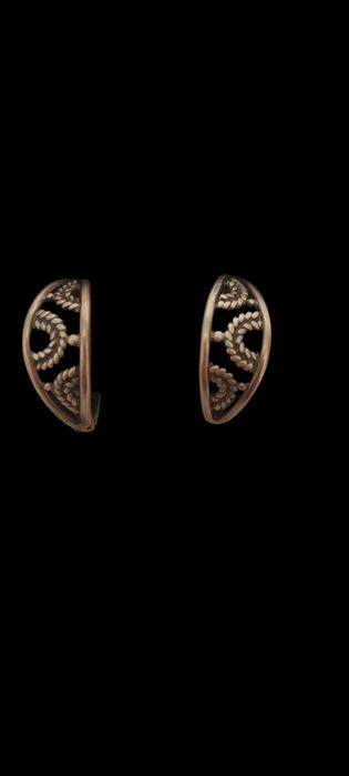 Серебро женские серьги