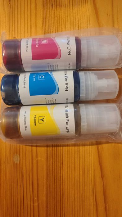 Мастило за всички принтери Epson Ecotank Epson 102, 104, Epson 522/544