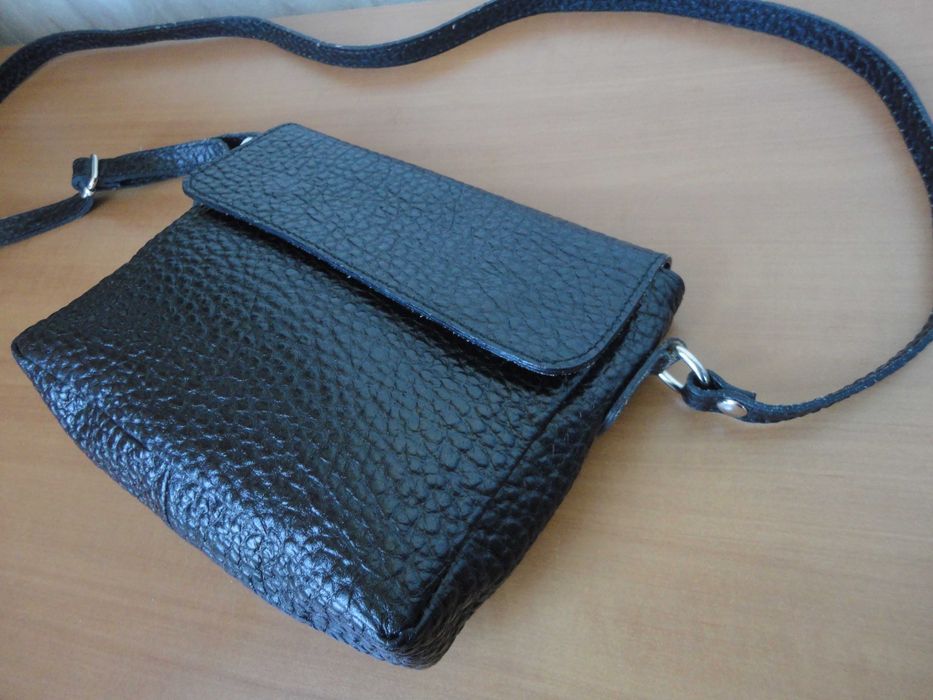 Естествена кожа/нова италианска чанта