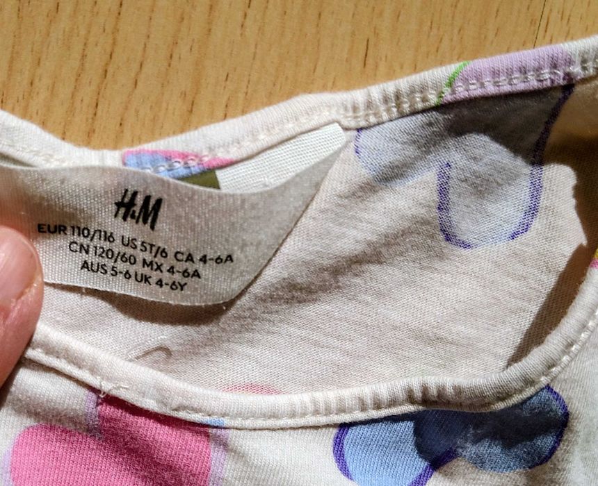 Лятна  рокля H&M 4-6 г.