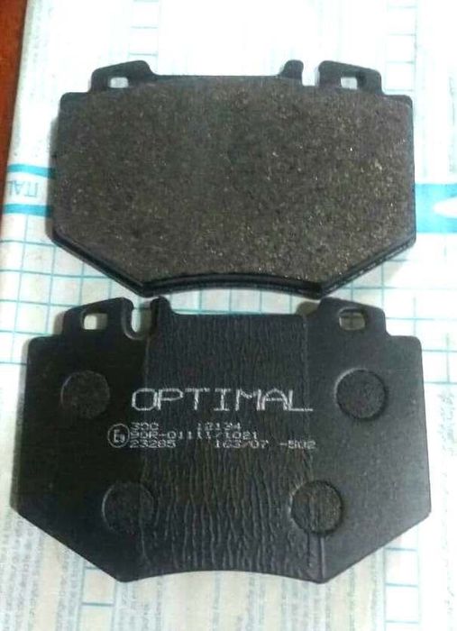 Передние тормозные дисковые колодки Суберван