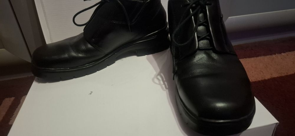 Ghete Negre din piele (Waterproof) marimea 38
