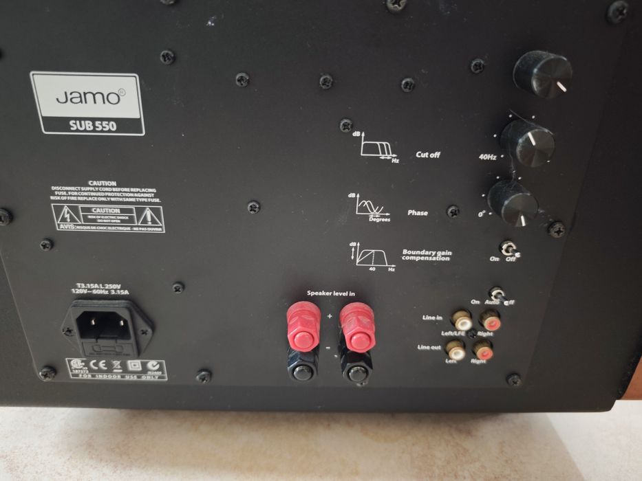 Тонколони JAMO S-606 Dark Apple 7.1 Sub Jamo550 Усилвател Onkyo TX-NR575E Dolby Atmos 
DTS:X