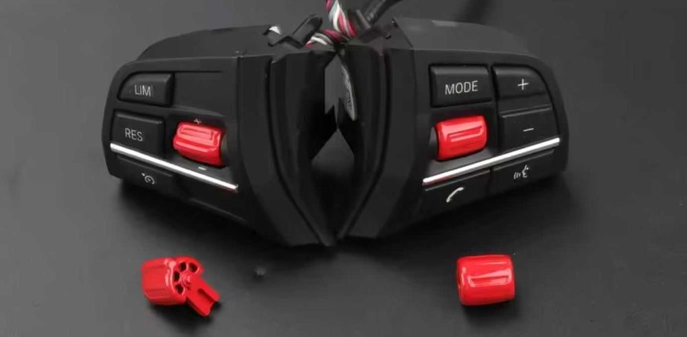 Piese BMW F30 Display CID 6.5", butoane volan rosii, chei etc