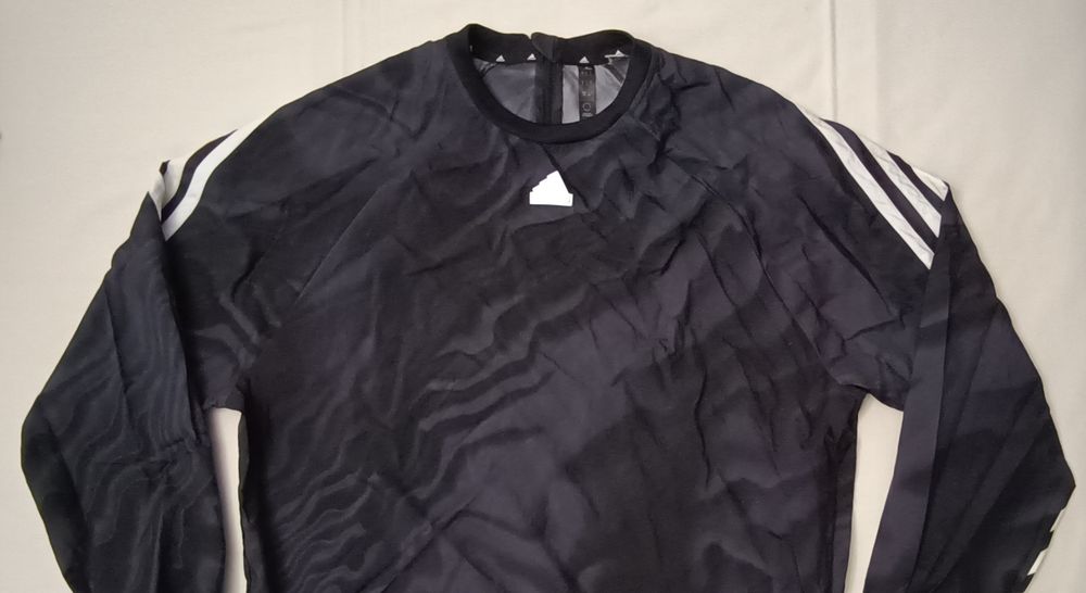 Adidas Future Icon Graphic Sweatshirt оригинално горнище L Адидас спорт яке тренировки горно