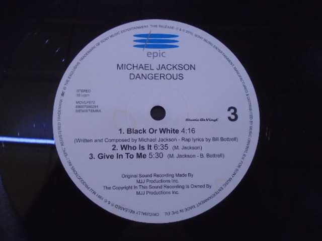 винил  Michael Jackson – Dangerous: 2 x Vinyl