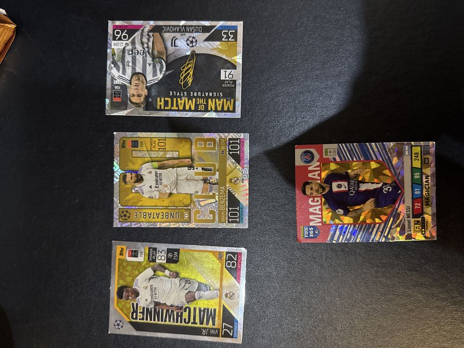 Карточки футболистов