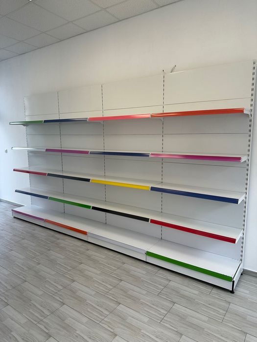 Оборудване на търговски обекти Рафтове стелаж (стилаж) и др.