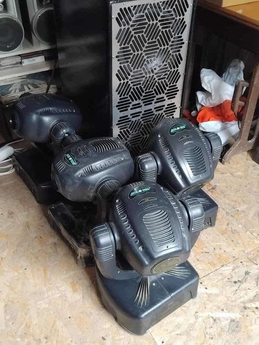 Vând moving head-uri PR Lighting Solo 250, profesionale, 250W