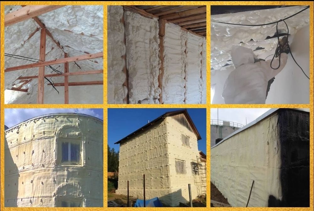 Утепление пенополиуретаном ППУ