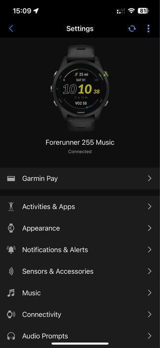 Продам часы Garmin Forerunner 255 music