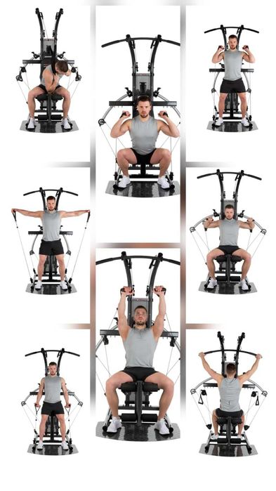 Aparat multifunctional pentru fitness FINNLO Bio Force Extreme by Hammer cu tehnologie TNT, 125kg