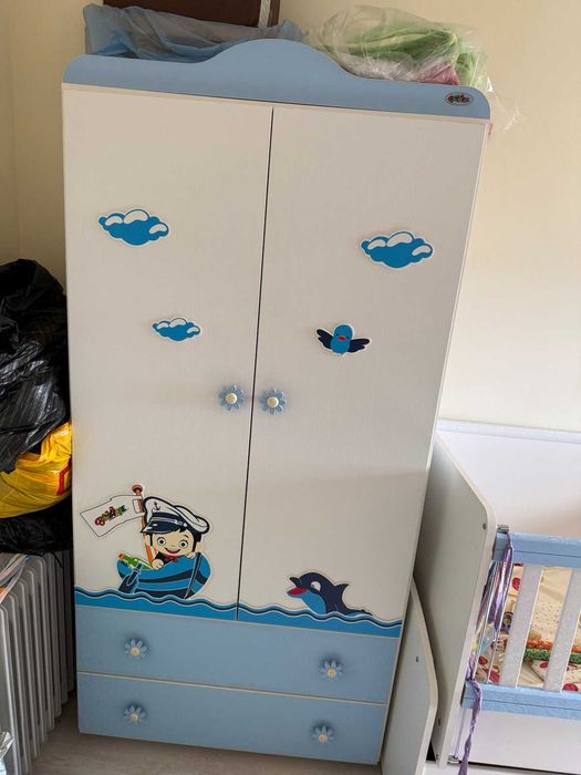 Детски комплект спална гатдероб