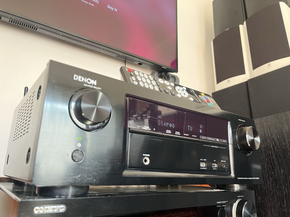 Recriver Denon AVR-X1200W/7.2/4k/Atmos/Bluetooth/Wifi/Spotify/Airplay/usb etc.