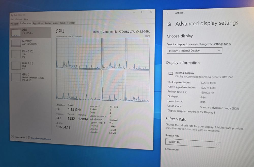 Laptop gaming HP Omen 17.3" 120Hz FHD i7 GTX