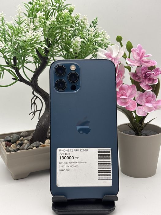 Iphone 12 pro.   128/72%.     Айфон 12 про.    128/72%