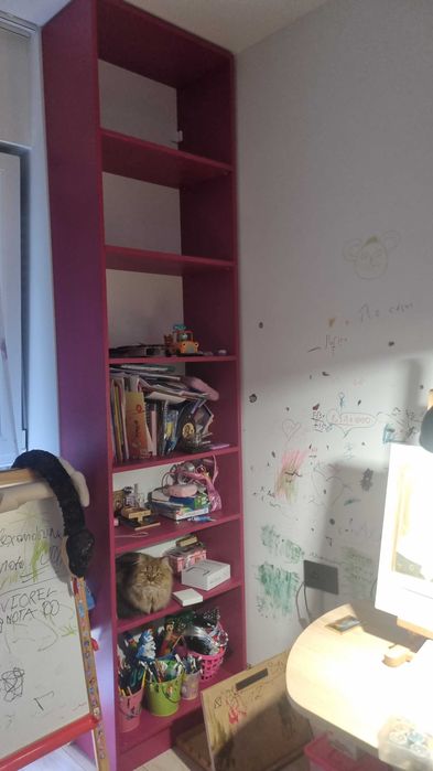2 Corpuri Biblioteca roz pentru fetite